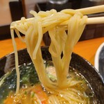 ラーメン 坊也哲 - 麺2