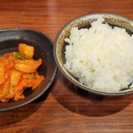 超多加水純手打ち麺 仁しむら - キムチセット