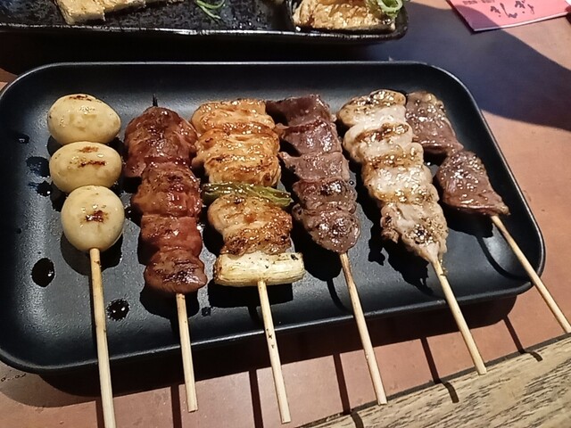Sumiyaki Kushi Kushiage Kingyo - Kyoto/Kushiyaki | Tabelog
