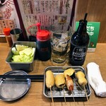 串かつ でんがな - お疲れさまセット