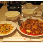 四川料理 龍の子 - お昼の麻婆豆腐