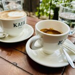 KAFA Cafe - カフェラテ