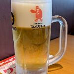 大衆食堂 てんぐ大ホール - 生ビール