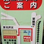 伊達屋 - 第二駐車場の案内