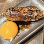 三酉屋 - 月見つくね