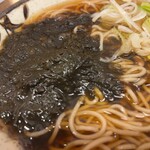 そばよし - 生のりアップ。