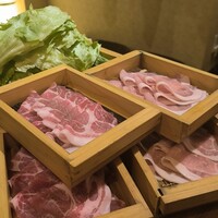 しゃぶしゃぶ・創作料理居酒屋 豚吟 栄店 - 肩ロースセット＆サーロイン