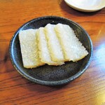石橋スタンドゐの一 - 子持ちコンニャク