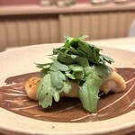 緒方 - 【金目鯛味噌漬けと菊菜】★★★★★