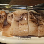 Okonomiyaki Yakisoba Fuugetsu - 花セット　２２８９円　いか一杯　単品　３９９円　【　２０１４年７月　】