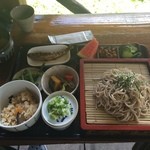 清流そば - ざるそば定食