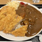  どん八 - カツカレー（1,200円）