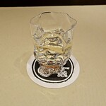 茶寮哲心 - 冷たい蕎麦茶。おいしかった