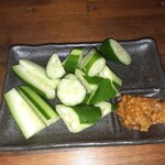 イエノミ ナニワ 301 - しょんしょんきゅうり(もろきゅう)