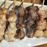 酒場 蒼 - 六本盛り合わせ