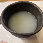 ひろ作 - そば湯