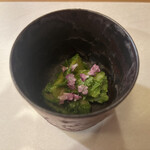 ひろ作 - 筍とイカの木の芽和え