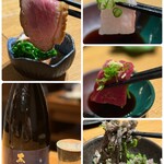 牛鍋とそば のぶ - 