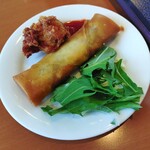 中国料理 茂住 - 唐揚げ、春巻