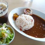 のんのスタジアム - 北本トマトカレーセット(￥700)