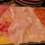 Pinseria Disco - ◆極薄生ハム＆サラミの盛り合わせ（平日特別価格）2000円