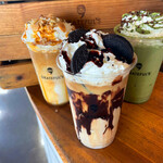 GRATEFUL’S Kobe Ten - So cute you'll want to take it with you! ♡ Three types of cafe cream ♪ Enjoy the hot version in winter too.