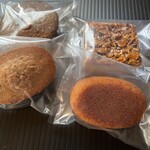 エリタージュ - ノワゼットマロン、フロランタン
メープルフィナンシェ、フィナンシェミエル
全て350円