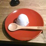 もつ蔵 - ラムネシャーベット、、〆には最適♪