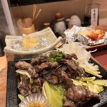酒処 うまいや - ハラミ炭火焼き