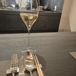 銀座 和食 吉乃 - シャンパン