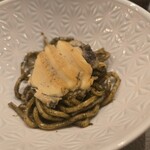 銀座 和食 吉乃 - 鮑焼きそば