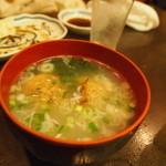 小半 - いわし団子スープ　400円