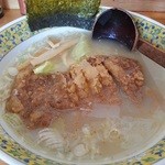 しあわせラーメン 金の糸 - 塩パーコーメン。