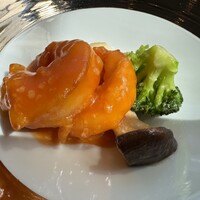 中国料理 翆陽 - 海老のチリソース　季節野菜添え