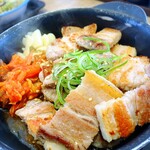 松屋 - 料理写真:サムギョプサルうーまい！