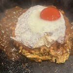 月島もんじゃ もへじ - モダン焼き