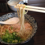 鶏そば　一瑳 - 麺