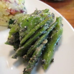 cafe たべりーね - インゲン