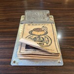 鎗屋町 喫茶室 街の灯り - 可愛いメニュー♪