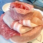 ニクアザブ - お肉ケーキ