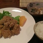 Kiraku - 子供用☆鶏の唐揚げ定食