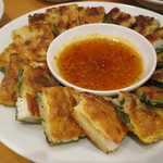 炭火焼肉・韓国料理 KollaBo - 海鮮チヂミ(\1,280-)