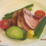 かんぽの宿赤穂 - お凌ぎ・鴨ロースサラダ