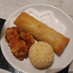 ピリケンラーメン - 小皿定食の3品