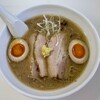 眞麺 穂高 - みそチャーシュー+玉子