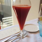 Ristorante Crocifisso - ブラッドオレンジジュース