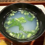 大國屋鰻兵衞 - 香りも味も超濃厚な潮（うしお）汁