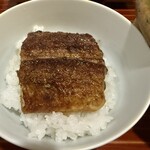 大國屋鰻兵衞 - ご飯を盛って鰻を一つ載せてみる