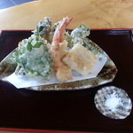 ぐりんでる - 天婦羅盛り合わせ（中）