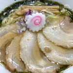麺屋くろ松 - 豚バラロールチャーシュー増し！！